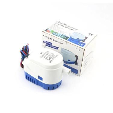 Imagem de Bomba De Porão Automática 12V Para Barcos, Bomba De Água Elétrica Subm