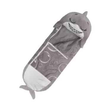 Imagem de Saco De Dormir De Pelúcia Infantil Com Almofada De Boneca Para Meninos