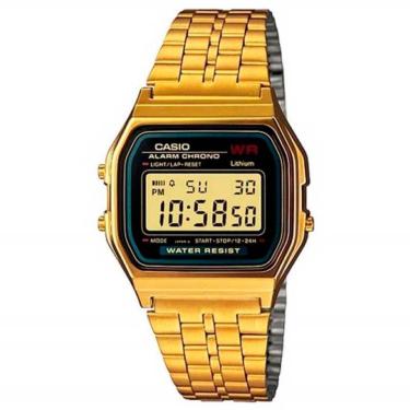 Imagem de Relógio Casio Masculino Ref: A159wgea-1df Vintage Dourado