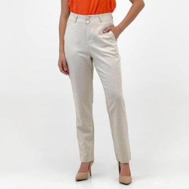Imagem de Calça Miravest Reta em Tecido Feminina-Feminino