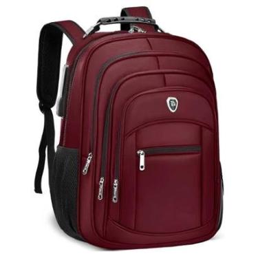 Imagem de Mochila Executiva Impermeável Notebook Faculdade Viagem Passeio Reforçada Anti Furto Casual 25L-Unissex