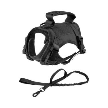 Imagem de Colete Tático Ajustável Para Gatos Grandes E Cães Pequenos, Anti-Fuga,