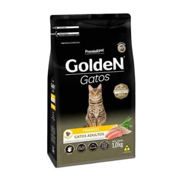 Imagem de Ração Golden Para Gatos Adultos Sabor Frango 1kg - PREMIER PET