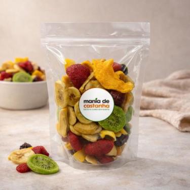 Imagem de Mix de Frutas Tropicais Chips 1kg - Mania De Castanha
