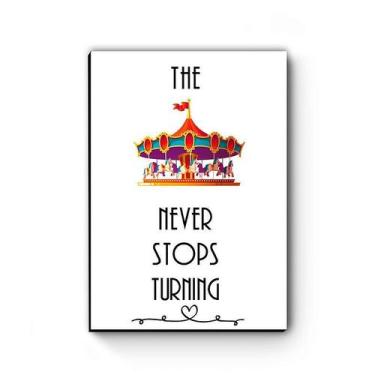 Imagem de Quadro decorativo MDF Greys Anatomy Carrossel - Artgeek