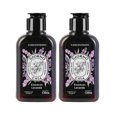 Imagem de Kit 2 Limpador Concentrado Essência Lavanda 120ml Giorno