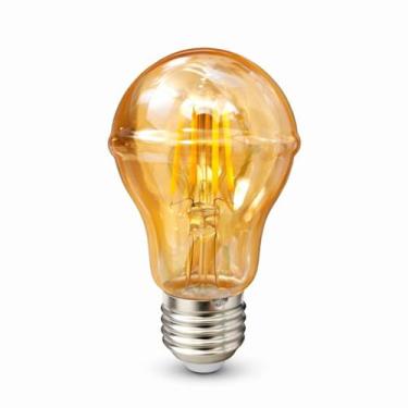 Imagem de Lâmpada Filamento Led Retrô Pera A60 E27 Luz Quente 4W 110V - Avant