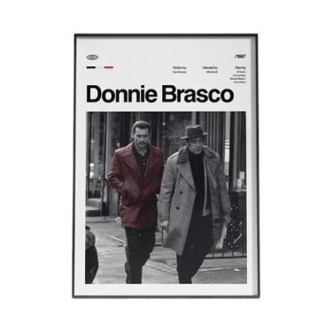 Imagem de Pôster De Lona Vintage Da Série De Filmes Clássicos Pulp Fiction E Kil