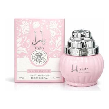 Imagem de Creme Hidratante Corporal ard al zaafarani Yara Rosa 310gramas