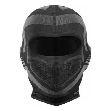 Imagem de Boné de esqui Balaclava à prova de vento, proteção UV, unissex, preto 