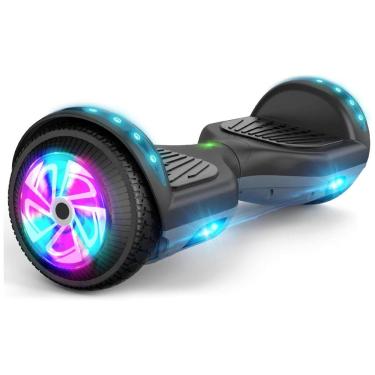 Imagem de Hoverboard Elétrico de Auto Equilíbrio com Bluetooth e Luzes Led, FLYING, Verde