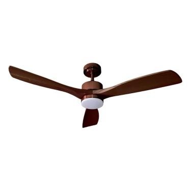 Imagem de Ventilador Teto Tabaco Bronze 132cm Controle Remoto - Spirit
