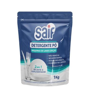 Imagem de Detergente em Pó 1KG Lava Louças Saif