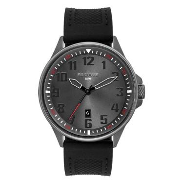 Imagem de Relógio Seculus Masculino Ref: 44326gpsvpu3 Esportivo Black