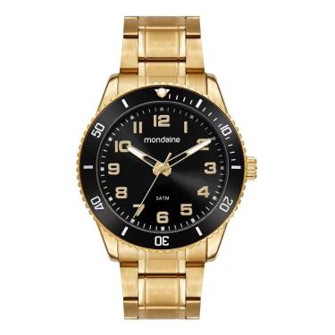 Imagem de Relogio Mondaine Masculino Ref: 33025gpmvde1 Casual Dourado