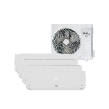 Imagem de Ar Condicionado Quadri Split Inverter Philco 4x12000 BTU/h Quente e Frio PAC42QV - 220 Volts 220