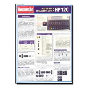 Imagem de Matemática Financeira Com a Hp 12C - RESUMAO, Sortido