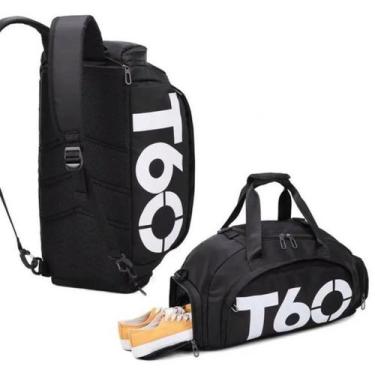 Imagem de Bolsa Esportiva T60 Academia Viagem Treino Fitness Grande Resistente M