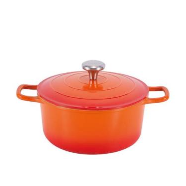 Imagem de Cacarola Inducao 24 cm Vista Home Amalfi Arancia 4,5 Litros, 4,5 litro