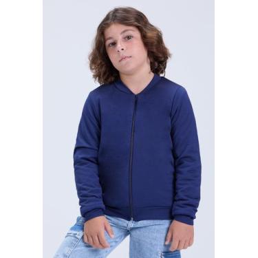 Imagem de Jaqueta Infantil Unissex de Inverno Térmica Lisa com Zíper - Vida Cost