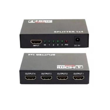 Imagem de Spliter Hdmi Divisor 1 X 4 - 5-2400mhz 3d 1080p Tebera, AUDIO E VIDEO