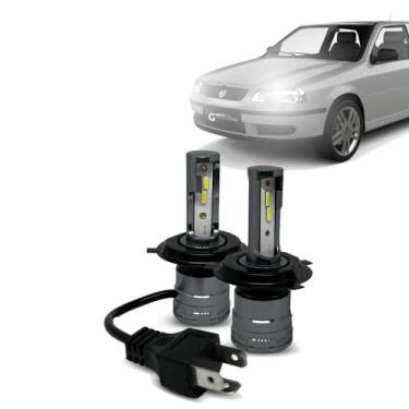 Imagem de Kit Par Super Led Mini Rayx Gol G3 00 À 05 Farol Alto Baixo Milha