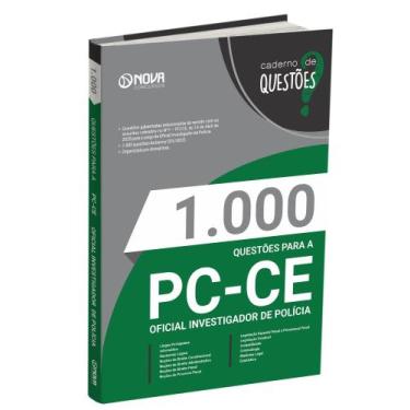 Imagem de Livro 1.000 Questões Gabaritadas para a PC-CE - Oficial Investigador d