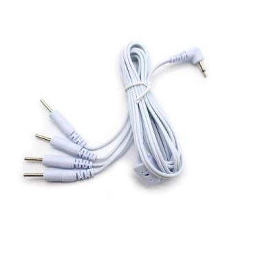 Imagem de Cabo Fios Eletrodo Para Aparelho Tens 4 Saídas Pino - Topmixshop