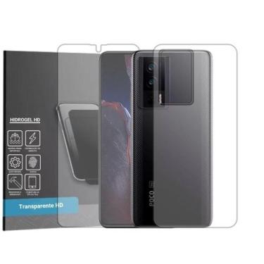 Imagem de Película Hidrogel HD Frente e Verso Compativel Com Xiaomi Poco F5 Pro 