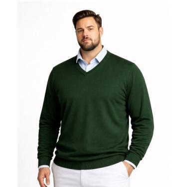 Imagem de Blusa Suéter Masculina Plus G1 G2 G3 Roupas Tamanho Grande - KantyLan,