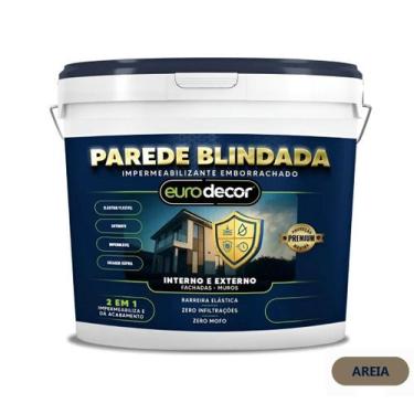 Imagem de Tinta Impermeabilizante Parede Blindada Eurodecor Flexível Antimofo Al