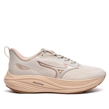 Imagem de Tênis Feminino Mizuno Enigma 3 Esportivo Bege/Off White, Bege, 35