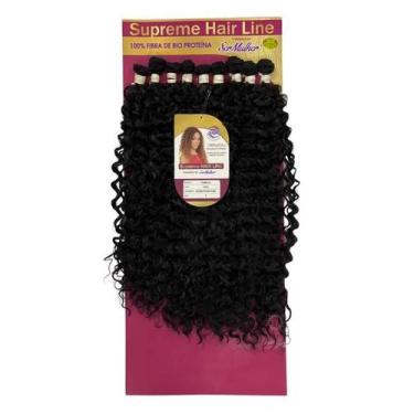 Imagem de Cabelo Cacheado Bio Proteína Ser Mulher Pamela 330g 9 Telas 65 75cm Vo