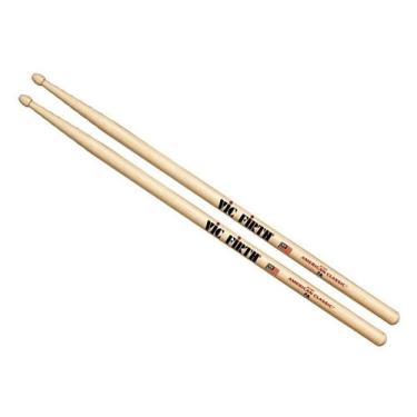 Imagem de Baqueta American Classic Vic Firth Ponta de Madeira, Baqueta 7A