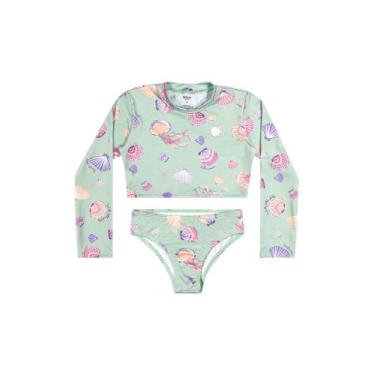 Imagem de Biquini Feminino Infantil Elian - 232064, Verde, 3