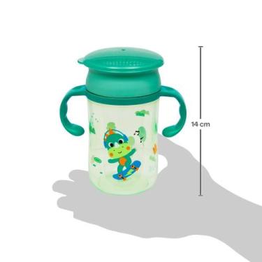 Imagem de Copo de Treinamento 360º Bubazoo - Dino