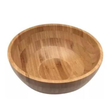 Imagem de Saladeira de Bambu Circular - bowl grande - Oikos