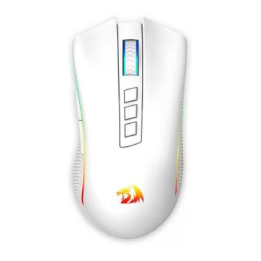Imagem de Mouse Gamer Redragon Cobra Pro, RGB, 16000 DPI, 8 Botões, Branco