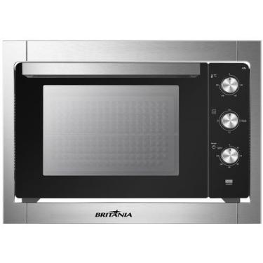 Imagem de Forno Elétrico de Embutir 220V 47 Litros - BRITÂNIA, inox, 220V