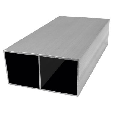 Imagem de Régua de Nivelamento Pedreiro 2m 23mm Bitubular Alinhamento Perfeito Cinza Kala 2000CM