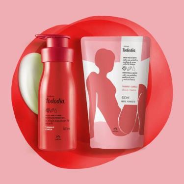 Imagem de Kit Creme Nutritivo com Refil Tododia Tâmara e Canela - Natura
