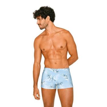 Imagem de Sunga Masculina Boxer AM Lupo, Azul, GG