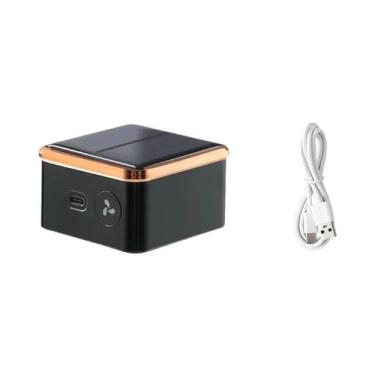Imagem de Purificador De Ar Solar USB Para Carro Com Filtro HEPA, Gerador De Ozô