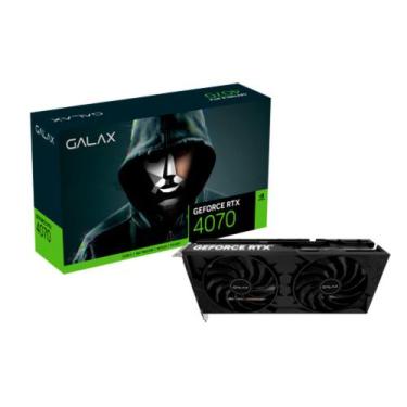 Imagem de Placa de Vídeo Galax GeForce RTX 4070 1-Click OC 2X 12GB GDDR6X 192 bi