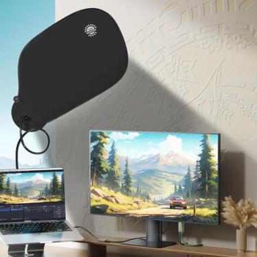 Imagem de Protetor de Tela para Mesa de Escritório Pareaa Ajustável para Privaci