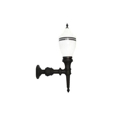 Imagem de Luminária Republicana Grande com Braço em Alumínio 1,57m