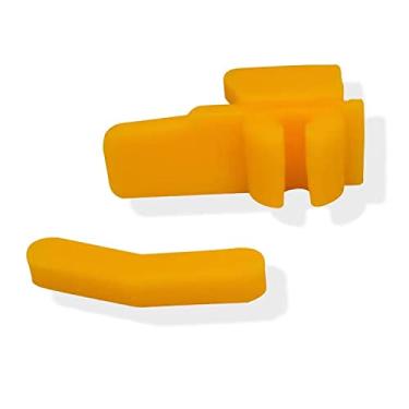 Imagem de Caixa com 500 pacotes, 6 peças/pacote, inserção de plástico de trocador de pneu | Protetor de aro de nylon para cabeça de montagem de devolução, peça de máquina de pneu | Protetor de cauda | Kit de acessórios de proteção para reparo de pneu, 07YCO