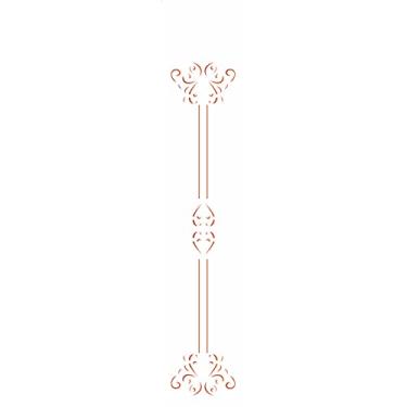 Imagem de Stencil de Acetato para Pintura OPA 6 x 30 cm – 1860 – Bastão