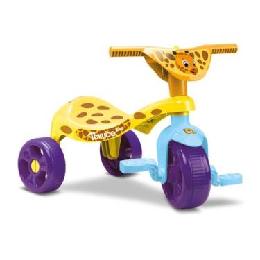 Triciclo Motoca Infantil Princesa Judy Com Haste Tchuco Samba Toys