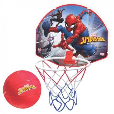 Imagem de Tabela De Basquete Com Bola Do Spiderman, Lider 2048  Lider Brinquedos